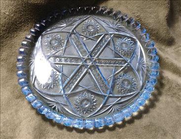 Abbildung: Bleikristall-Kuchen-/Tortenplatte