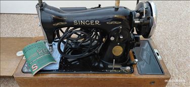 Abbildung: Alte Singer Nähmaschine