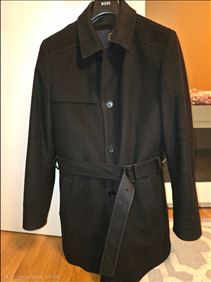 Abbildung: BOSS Mantel aus Woll/Kaschmir-Mix in Gr.50