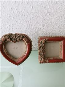 Abbildung: 2xArt Bilderrahmen:12x11 cm,14,5x10,5cm