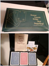 Abbildung: Box Rommey, canasta u.u.in kunststoffbox 