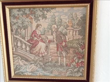 Abbildung: Art Gobelin -Bild (29,5x 28cm)