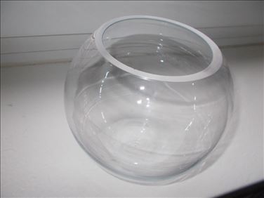 Abbildung: Glasvase / Goldfischglas