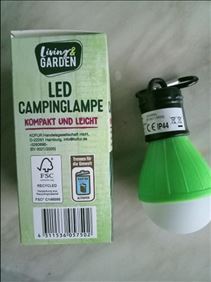 Abbildung: Neu.4x Living Garten LED Campingslampe