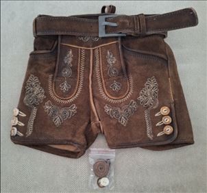 Abbildung: Trachten-Kinderlederhose, Größe 86-92