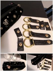 Abbildung: Harry Potter wühler für Stifte schwarz, gereinigt , Kleinkra