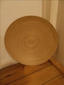 Abbildung: Holzschale Durchmesser 45 cm - für Obst, Deko etc. 