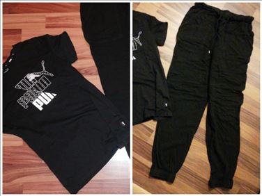 Abbildung: Puma Shirt, leichte Sommerhose z. reinschlüpfen