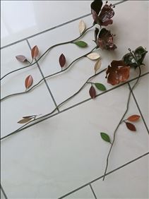 Abbildung: Art Set: 4x Metallblume (53-60cm)