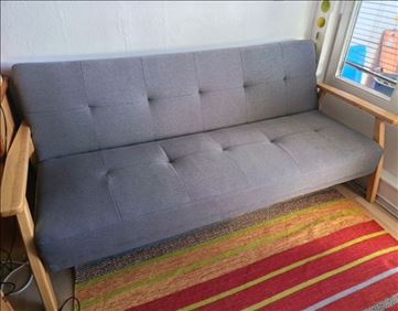 Abbildung: Einfaches 3 Sitzersofa zu verschenken