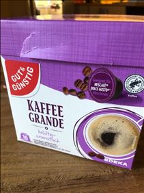 Abbildung: Kaffeekapseln Grande 