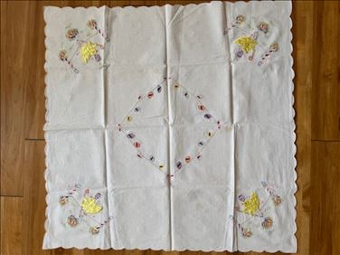 Abbildung: Ostertischdecke