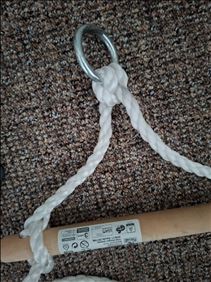 Abbildung: Kletterstrickleiter zu verschenken 