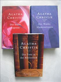 Abbildung: 3 Bücher Agatha Christie