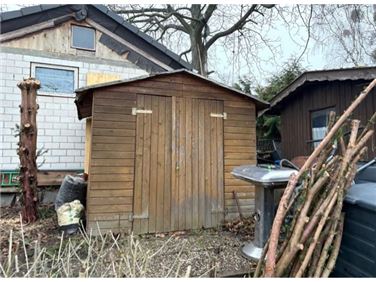 Abbildung: verschenken Gartenhütte 