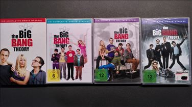 Abbildung: Big Bang Theory Staffel 1 - 4 DVDs