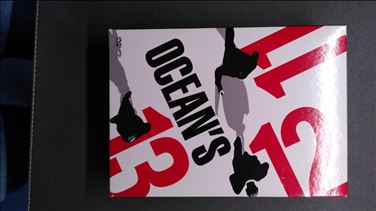 Abbildung: Filmreihe Oceans 11, 12, 13 auf DVD