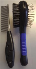 Abbildung: Kamm und Bürste Katze / Hund 