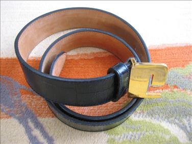 Abbildung: Leder-Gürtel Gr. 80, JOOP