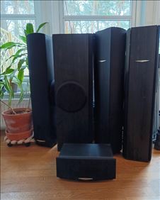 Abbildung: Dolby Surround 5.1 System mit Subwoofer