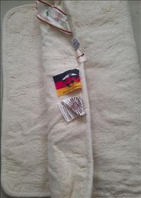 Abbildung: Schafschurwoll Unterbettdecke 85x180cm,nicht gerade leicht