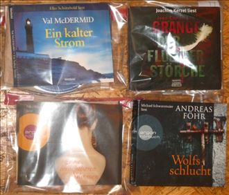 Abbildung: 8 Krimi Hörbücher