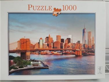 Abbildung: Puzzle - Skyline NYC (1.000 Teile)