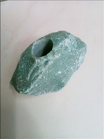 Abbildung: Quarz, Kerzenhalter (13x7 cm)