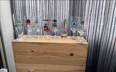 Abbildung: Biergläser