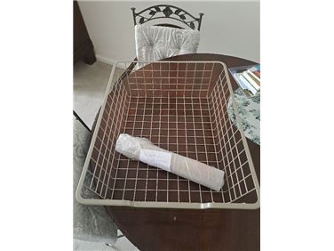 Abbildung: Ikea  -  Pax/ Komplement Drahtkorb (50 x 58 cm, beige)