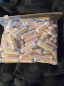 Abbildung: Tausche gr Tüte Tampons gg 2 x Slipeinlagen XL