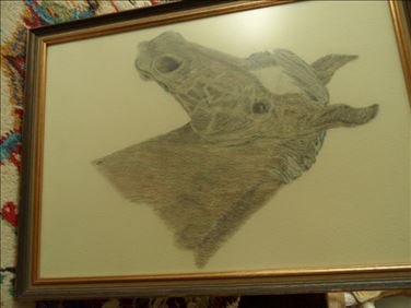 Abbildung: Pferdebild zu verschenken