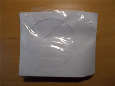 Abbildung: 94 CD-Hüllen aus Papier mit transparentem Sichtfenster