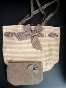 Abbildung: Neue Strand/Einkaufstasche, 2-er Set( 40x30 cm)