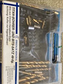 Abbildung: Bohrer und Bits 