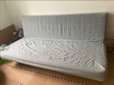 Abbildung: Schlafsofa, Schlafcouch, Couch ausklappbar zu verschenken