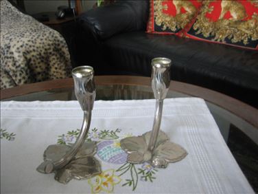 Abbildung: 2 Kerzenhalter