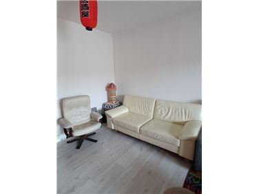 Abbildung: Sofa und Sessel (Leder, auch einzeln)