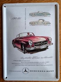 Abbildung: Blechschild Automotiv