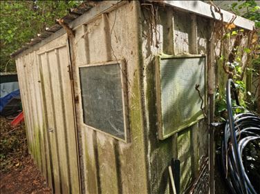 Abbildung: Gartenerätehaus/Fahrradschuppen