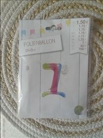 Abbildung: Folienballon Geburtstag