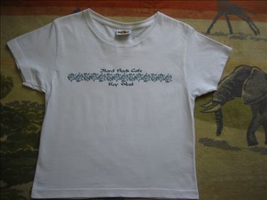 Abbildung: kurzes Shirt Gr. 34 Hard Rock Cafe Key West,Florida