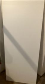 Abbildung: 2x Schreibtischplatte weiß 140x60 cm