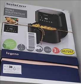 Abbildung: Silvercrest Heißluftfriteuse Airfryer 2,4 L,  TOP