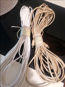 Abbildung: Kabel neu und gebraucht 2 x