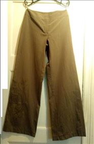 Abbildung: NEU Sommerhose Gr. 34 helles mocca