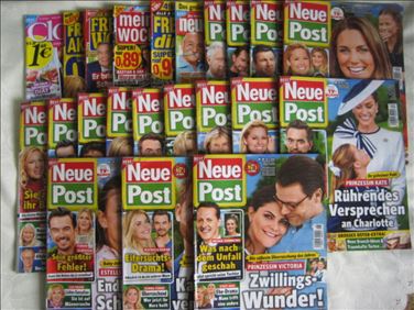 Abbildung: 22 Zeitschriften, Closer,Neue Post,Neue Woche u.a.