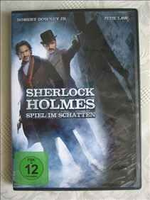 Abbildung: DVD Sherlock Holmes Spiel im Schatten