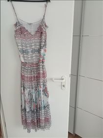 Abbildung: Wie neu.Chiffonkleid,Gr.36.