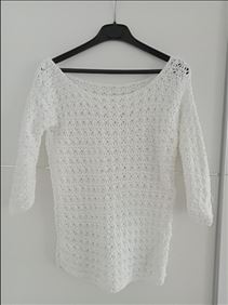 Abbildung: handgestrickte Pullover (3/4-Arm),Gr.S